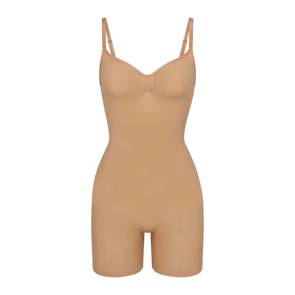 SKIMS SEAMLESS SCULPT MID THIGH BODYSUIT S/M $72 - Picture 2 of 7